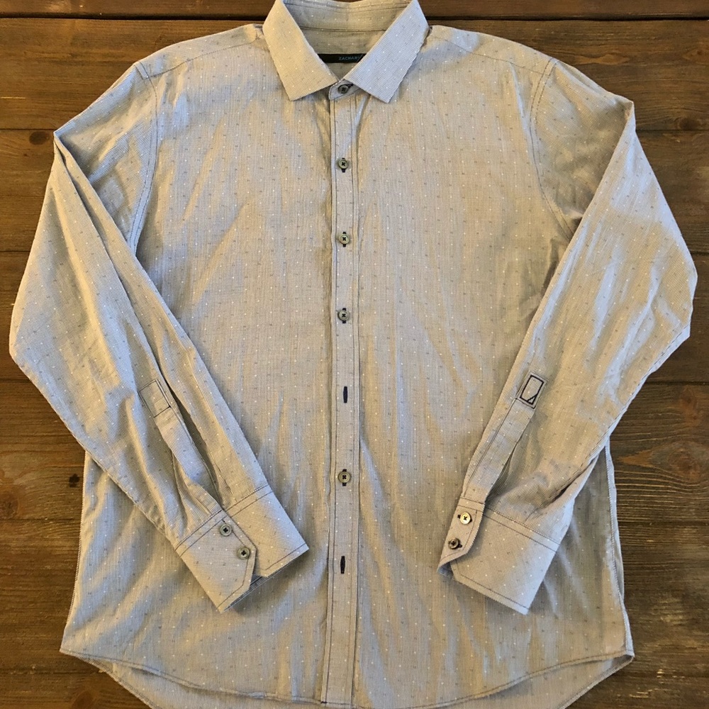 Zachary Prell Men’s Button Up size L